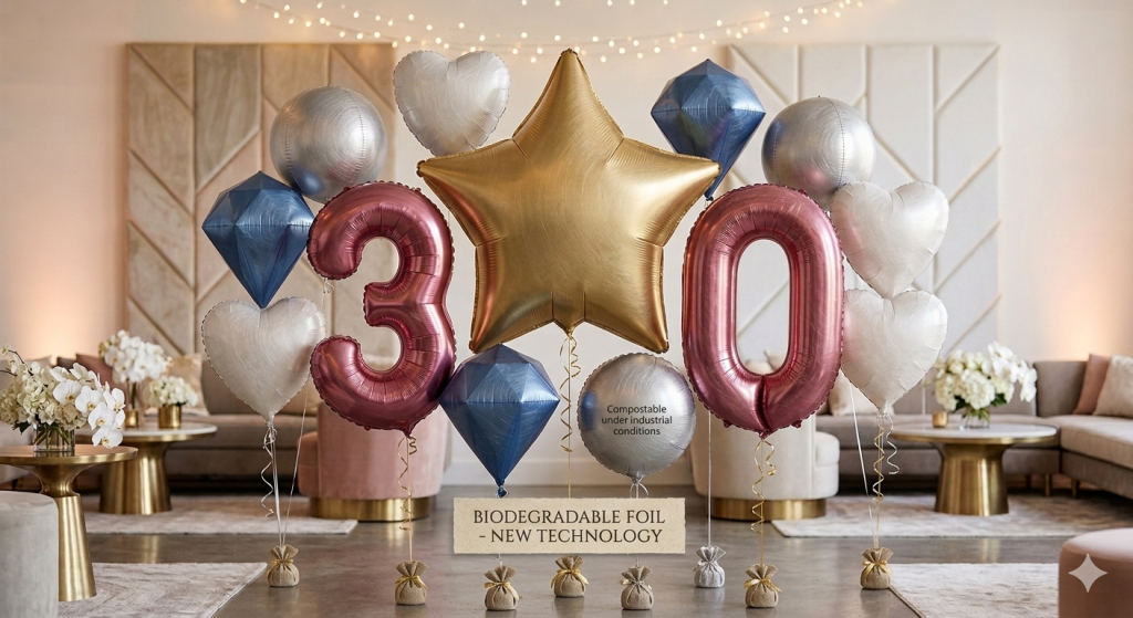 Wholesale advertising balloons with precision custom logo print foil balloon graphics for high fidelity commercial branding campaigns.