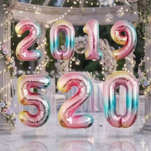 Reinforced dual-heat welded digital foil balloons showing high-barrier metallic finish